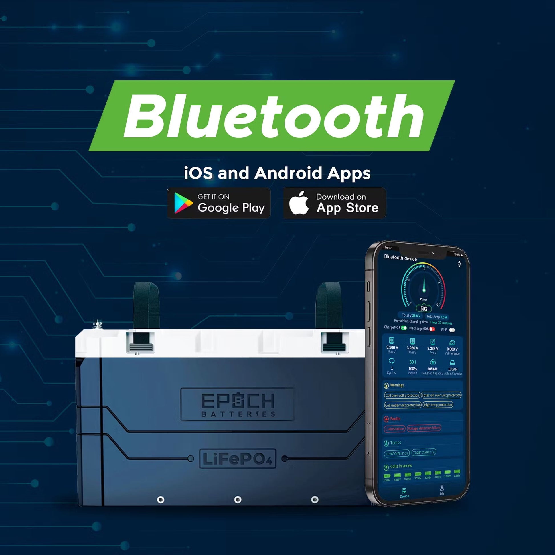 Epoch 230Ah Lithium Battery V2 "Elite Series" (24-Volt)