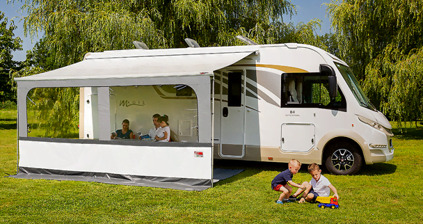 Fiamma Awning Sun Blocker and Sun View XL