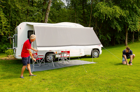 Fiamma Awning Sun Blocker and Sun View XL