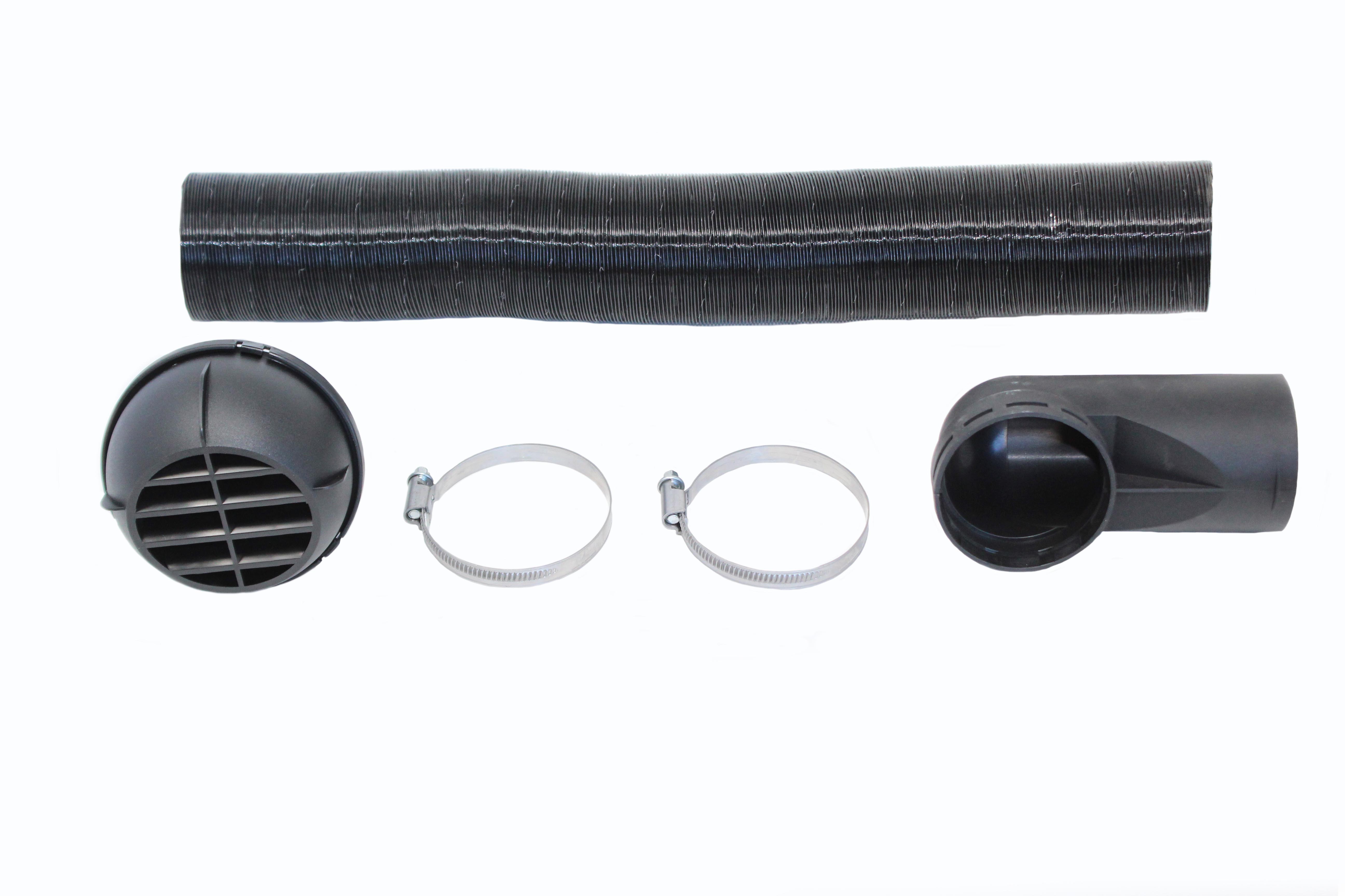 Under Seat Duct Kit 60mm High Temperature