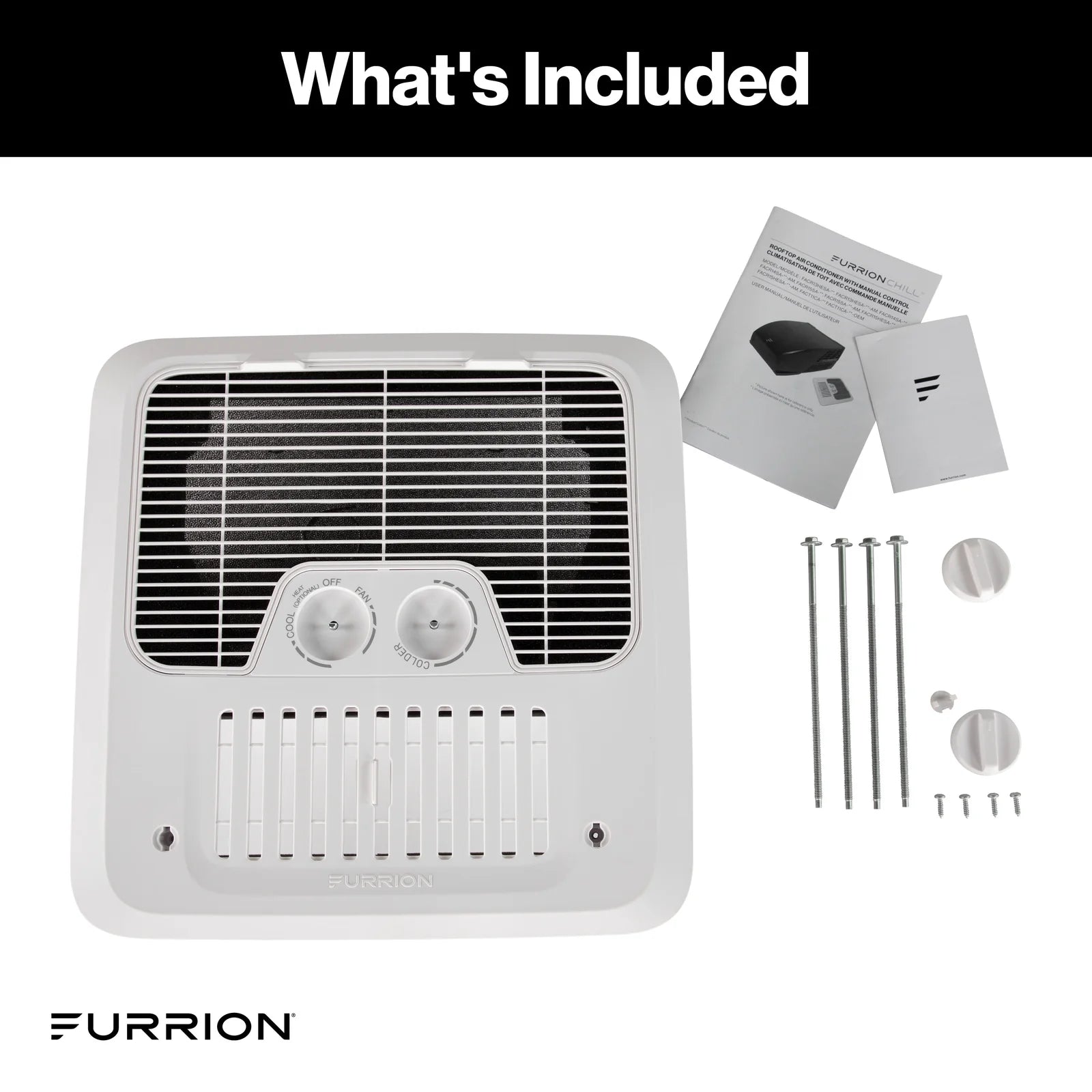 Furrion Chill RV Air Conditioner Manual Control Distribution Box (White) (Clearance)