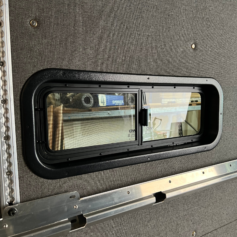 Mercedes Sprinter Rear Half-Slider Bunk Window Trim Ring