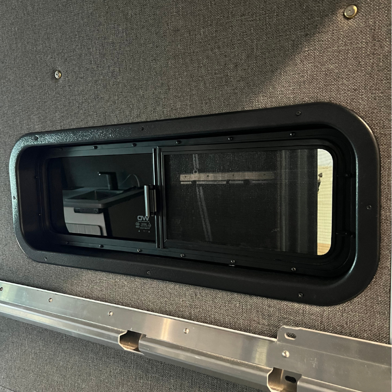 Mercedes Sprinter Rear Half-Slider Bunk Window Trim Ring