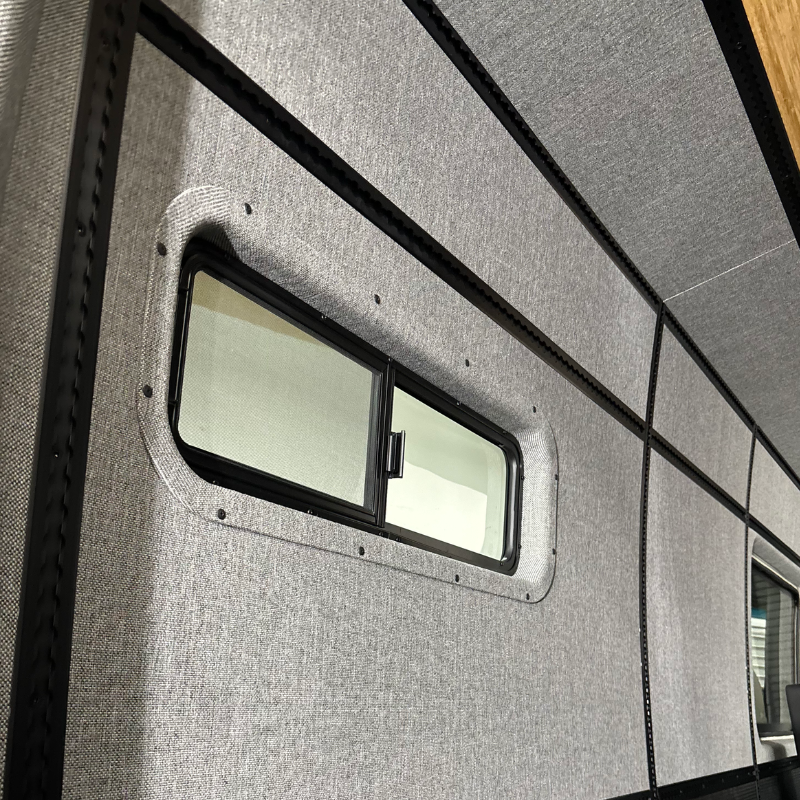 Mercedes Sprinter Rear Half-Slider Bunk Window Trim Ring