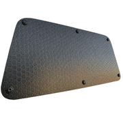 Mercedes Sprinter Upper Rear Door Panels (Pair) – Black Hex (2007+)