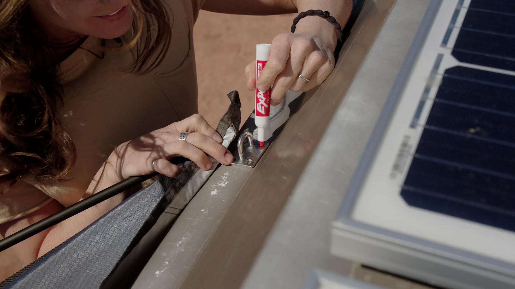 MoonShade Pad Eye Awning Anchors