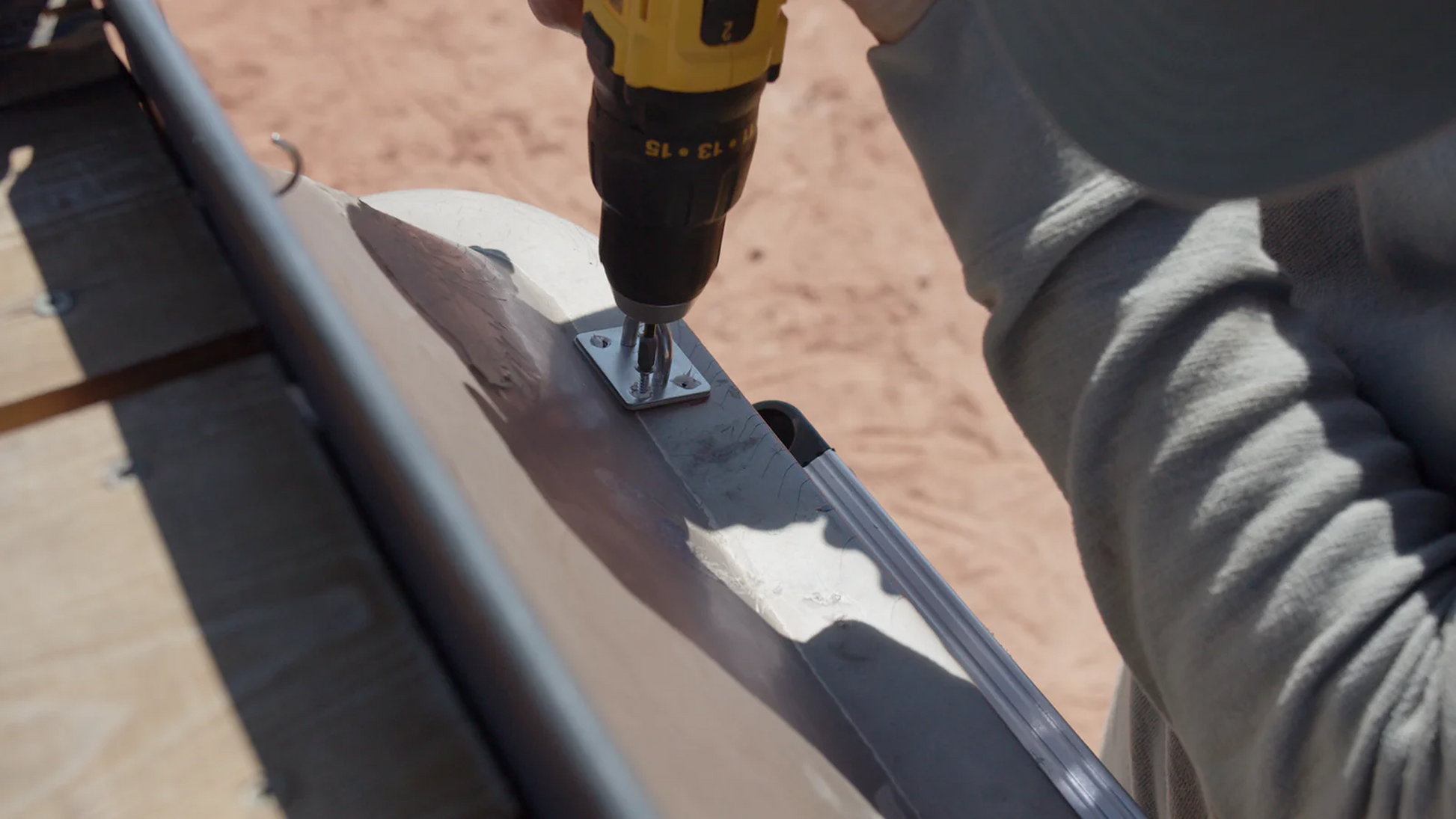 MoonShade Pad Eye Awning Anchors