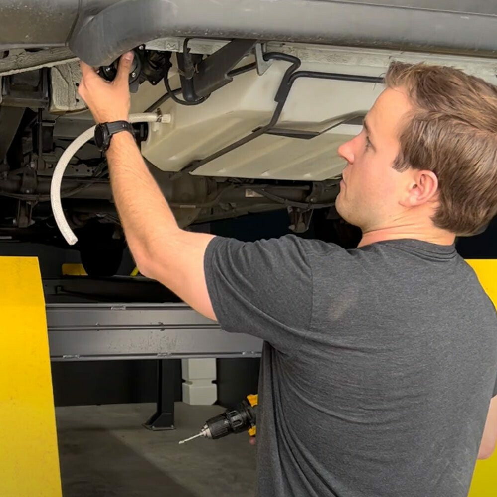 35 Gallon Spare Tire Replacement Water Tank - Sprinter