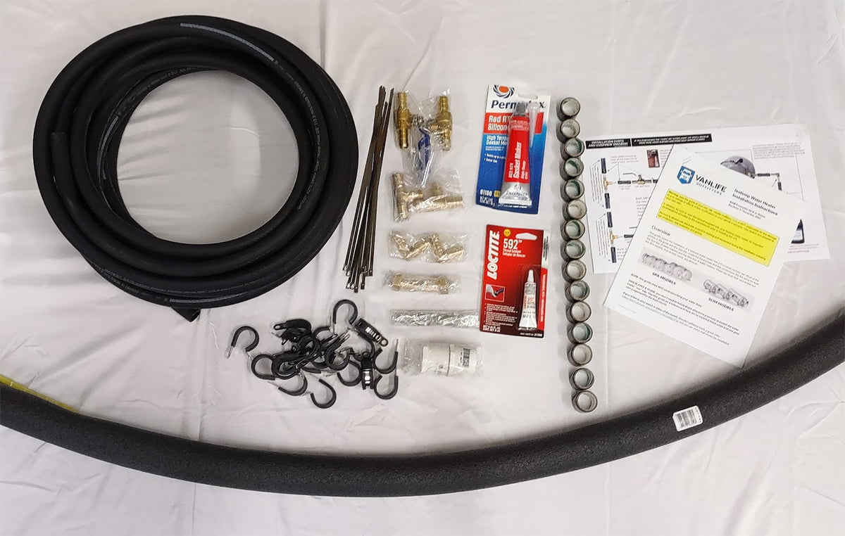 Isotemp Water Heater Installation Kit for Promaster, Sprinter & Transit