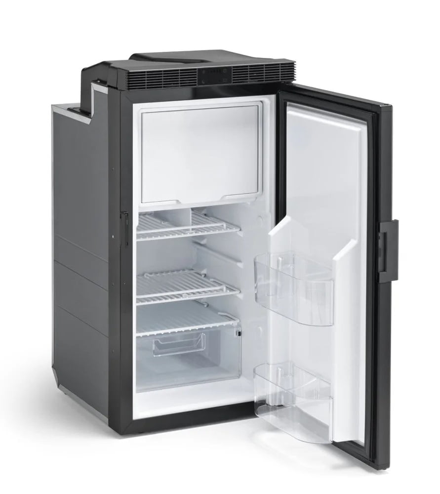 【Euma】Black inc FifryC 1.1 Cu. Ft. Compact Upright Freezer - Black