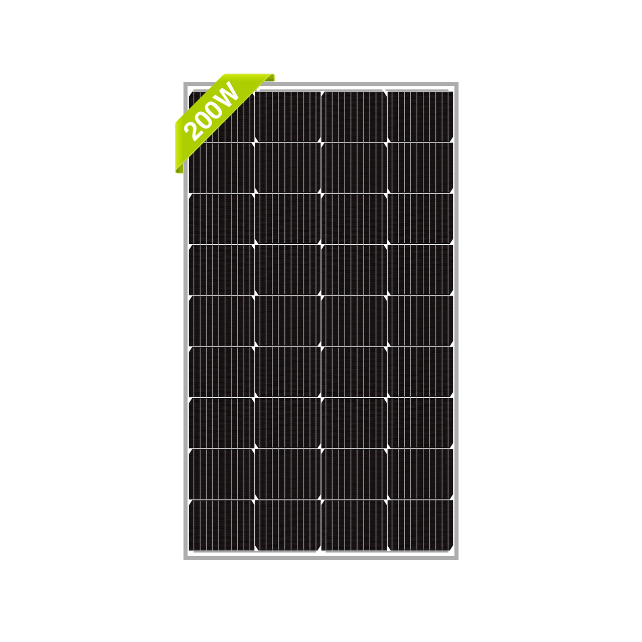Newpowa 200 Watt 12V Monocrystalline Solar Panel