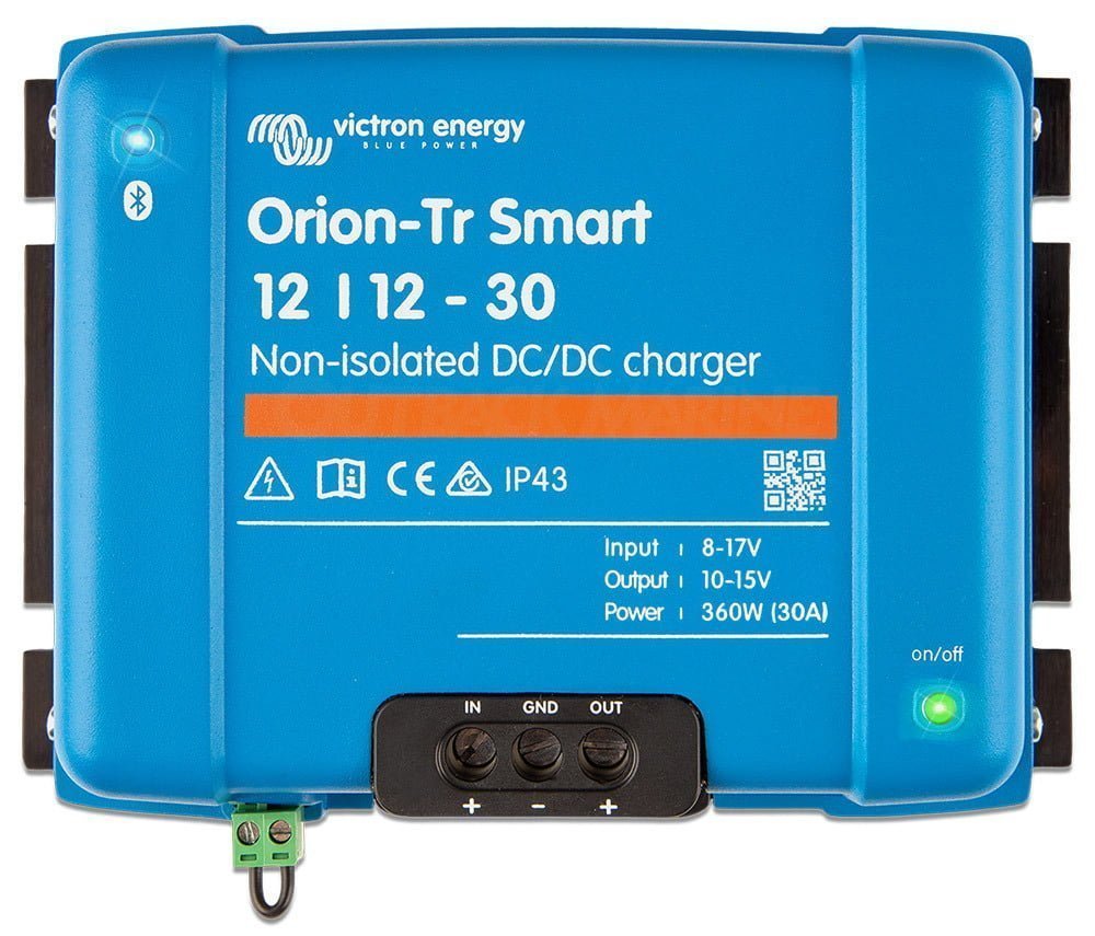 Victron Energy Orion-Tr Smart 12/12/30 - Non-Isolated - 30 Amp DC-DC Charger