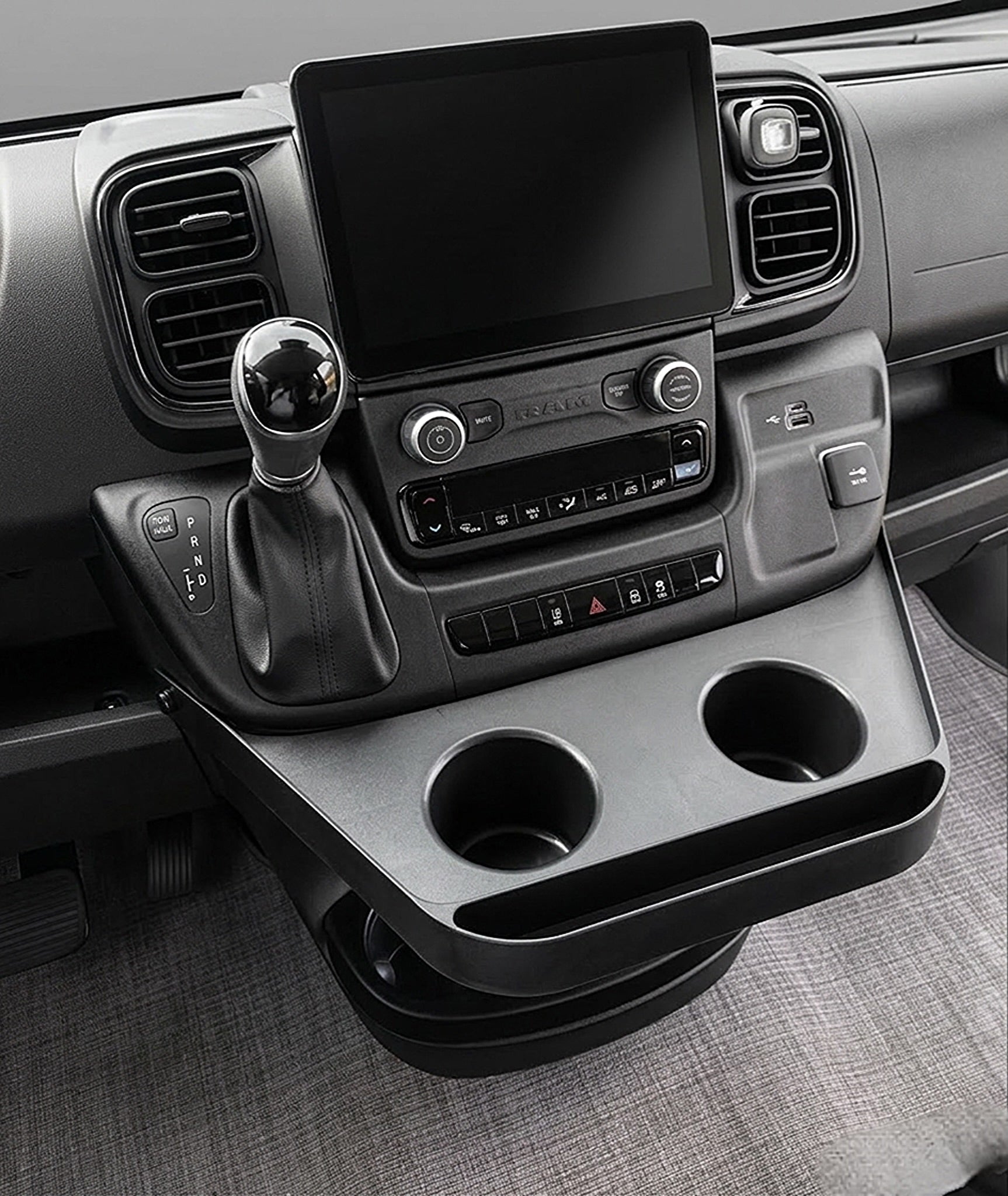 Ram Promaster Cup Holder & Accessory Tray