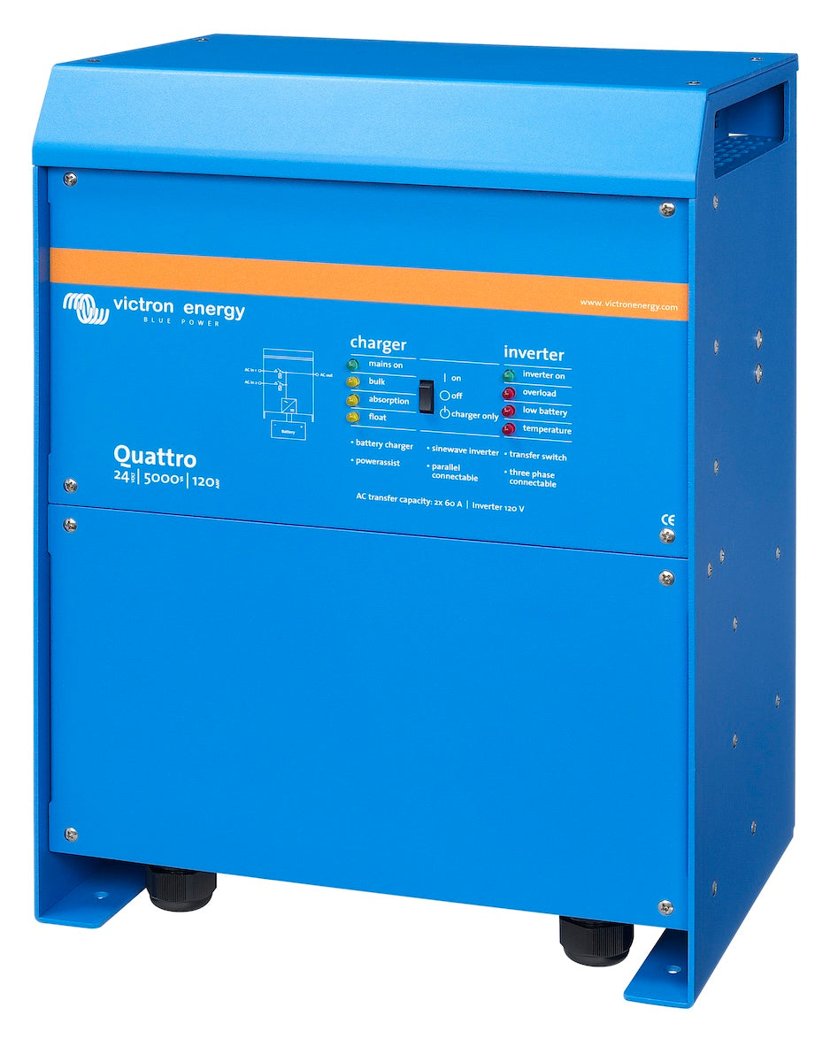 Victron Energy Quattro - 24/5000/120 120V Inverter/Charger (24-Volt) (Clearance)