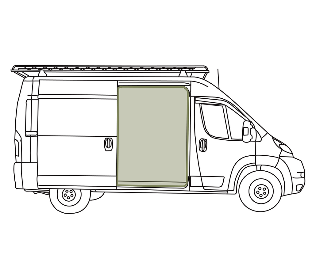 VanEssential Ram Promaster Sliding Door Bug Screen