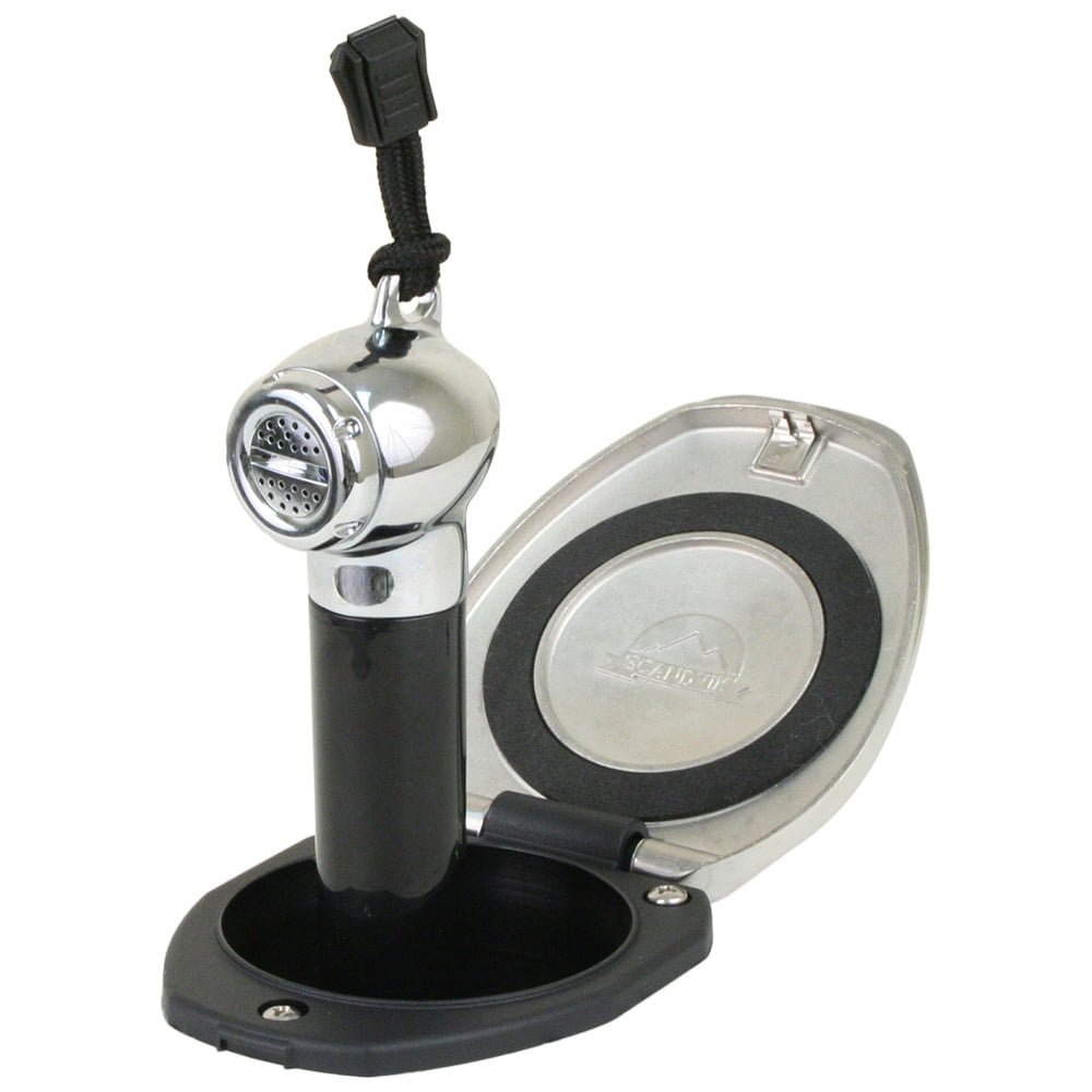 Scandvik Recessed Transom Shower Head (Black)