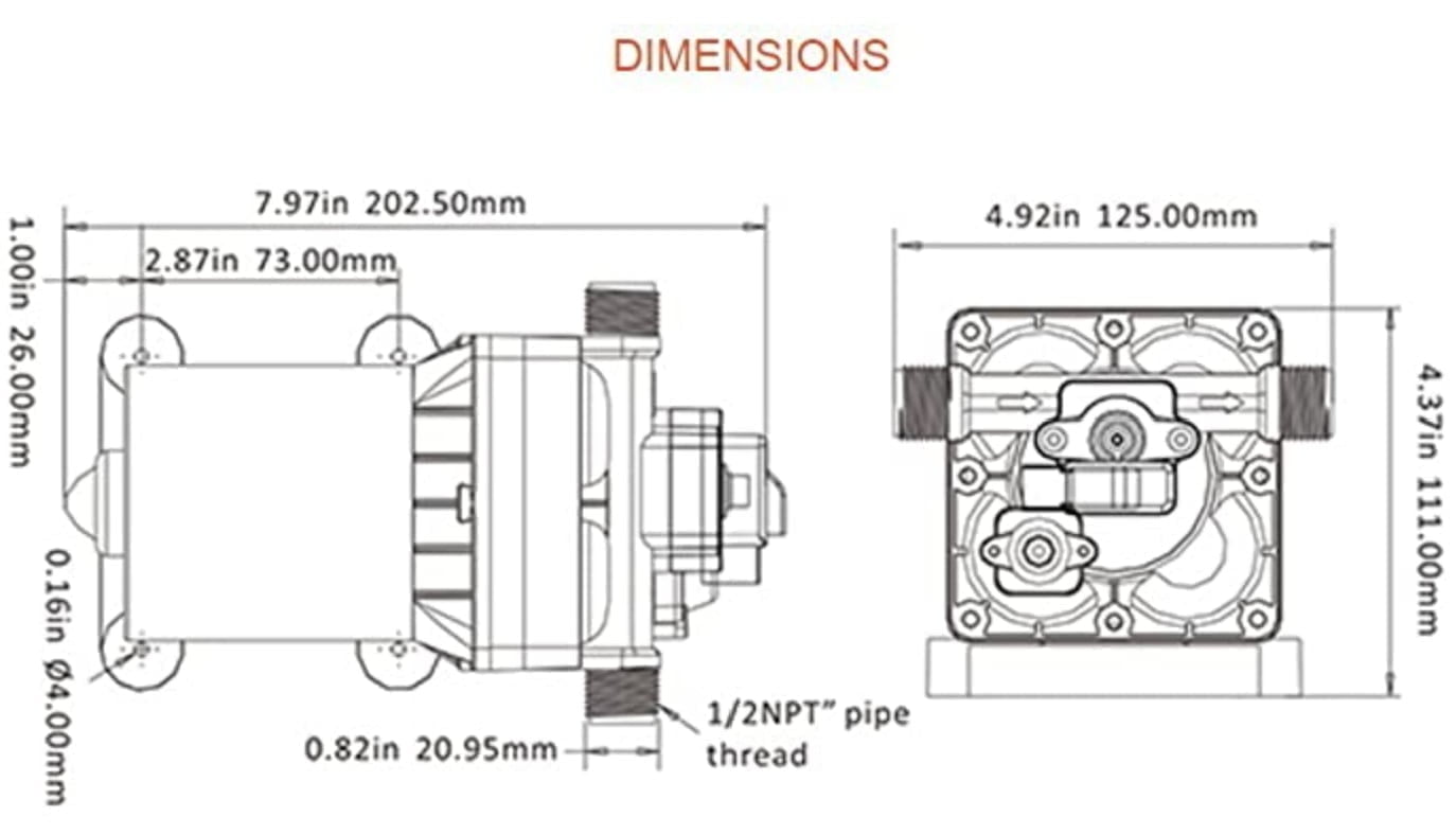 Seaflo 42-Series Water Pump