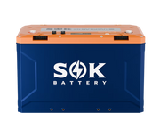 SOK Battery 150Ah Lithium Battery (24-Volt) with Victron Communication