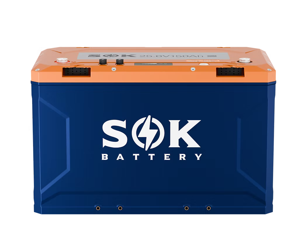 SOK Battery 150Ah Lithium Battery (24-Volt) with Victron Communication