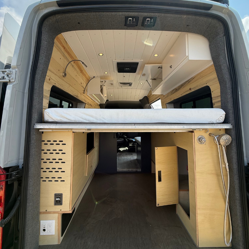 Ford Transit High Roof D-Pillar Rear Doors Trim Kit