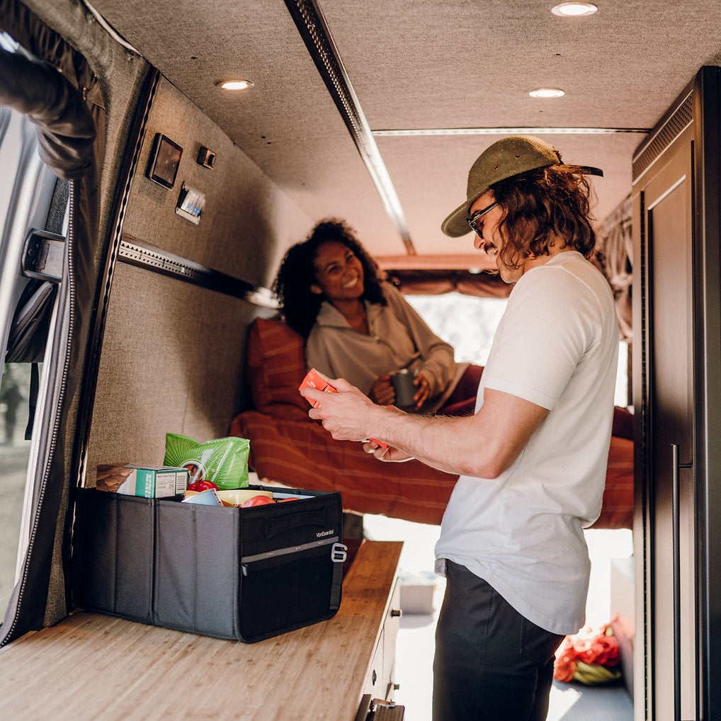 Under Seat Collapsible Floor Storage Box