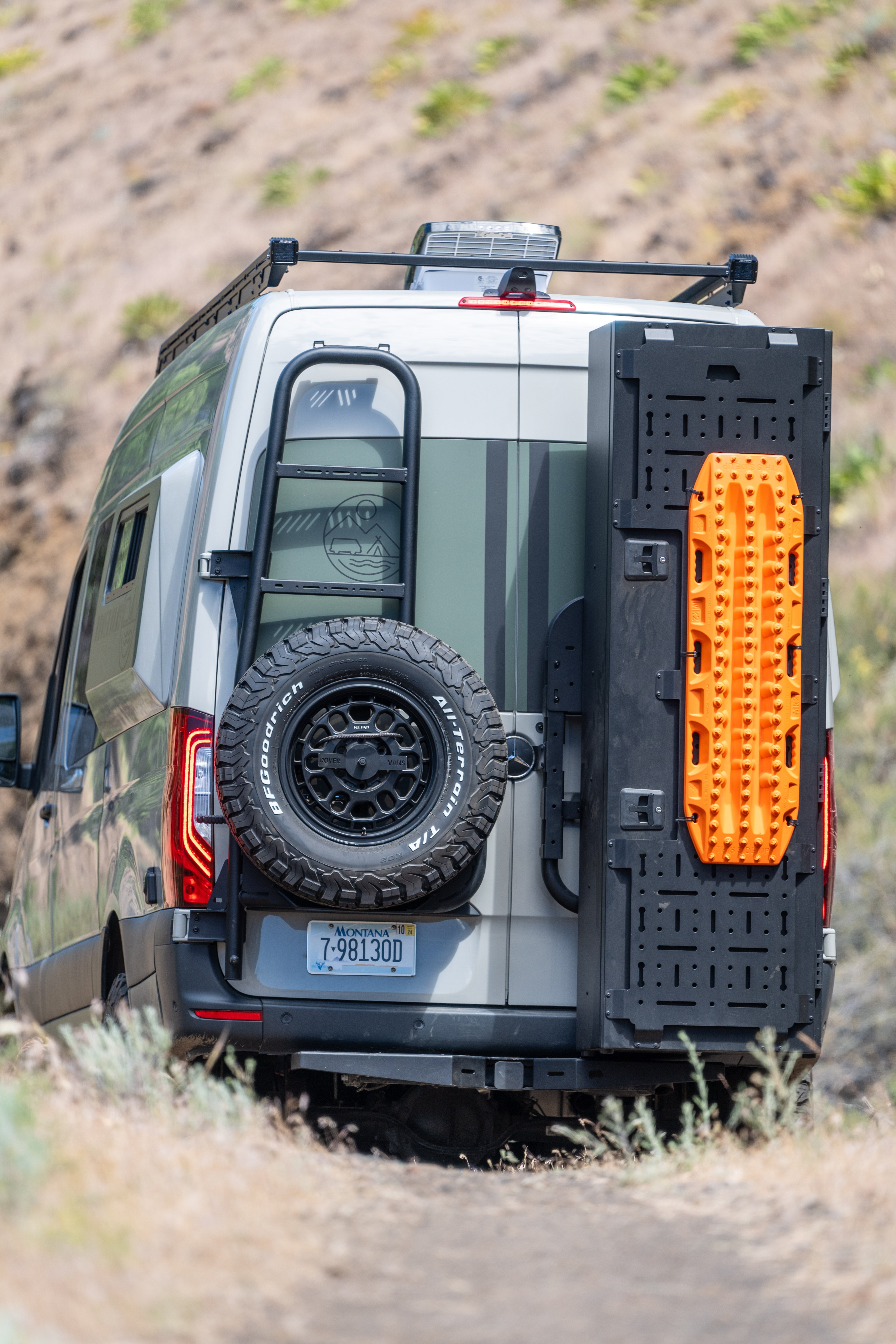 Rover Vans Ladder & Tire Carrier (Mercedes Sprinter)