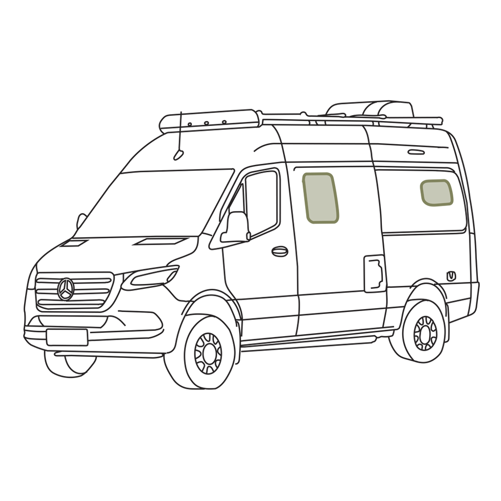 VanEssential Winnebago Revel Window Pillow Inserts (3 Piece)