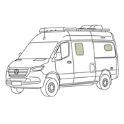 VanEssential Winnebago Revel Window Pillow Inserts (3 Piece)