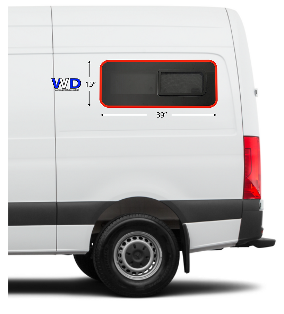 VanEssential Van Windows Direct (VWD) Bunk Window Covers