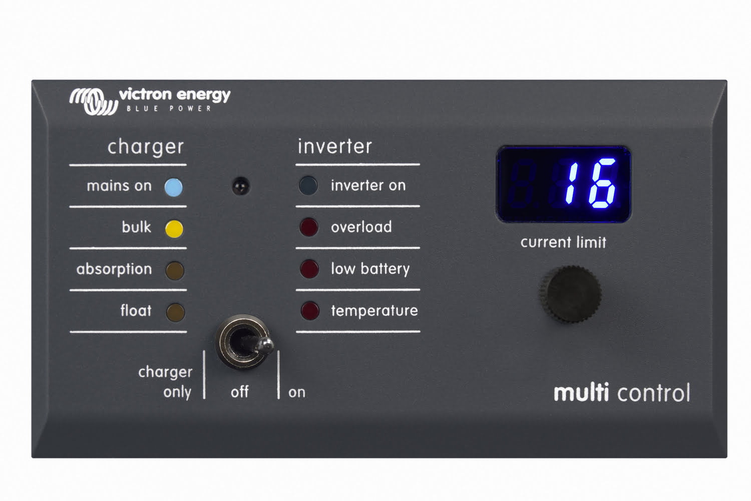Victron Energy Digital Multi Control Inverter Remote Control Panel