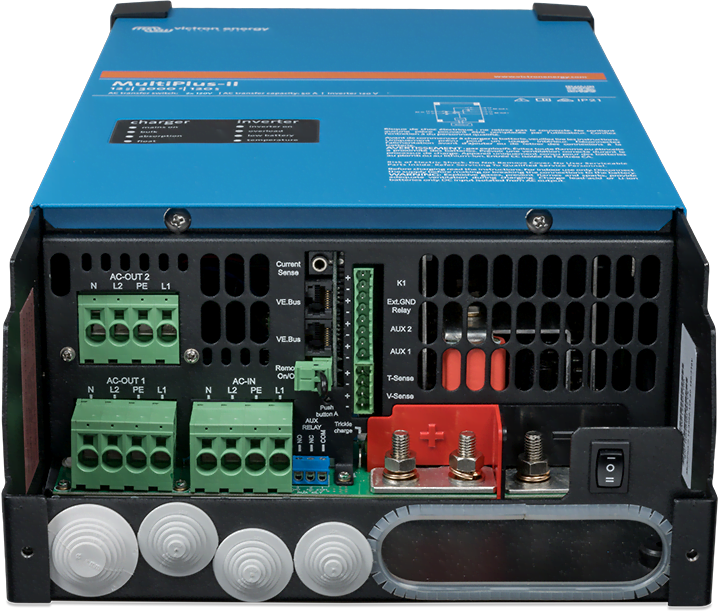 Victron Energy MultiPlus II 12/3000/120 Inverter/Charger (2 x 120 VAC)