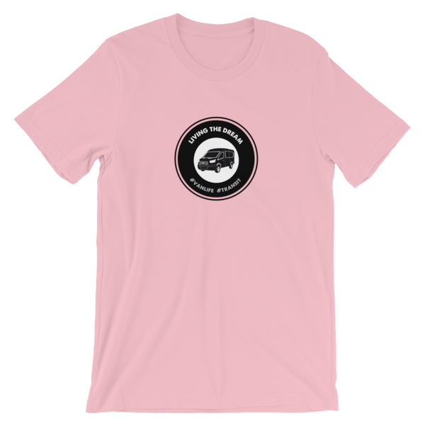Pink van shirt cheap