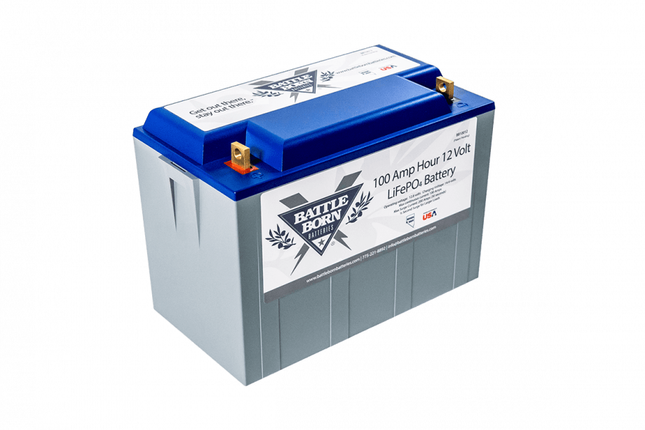 Battleborn 100 Amp Hour Lithium Deep Cycle Battery