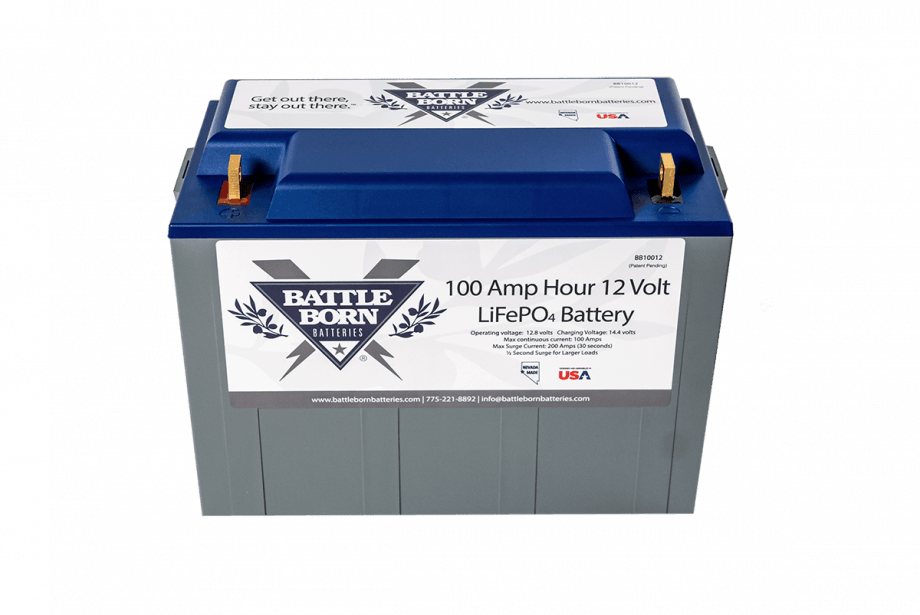 Battleborn 100 Amp Hour Lithium Deep Cycle Battery