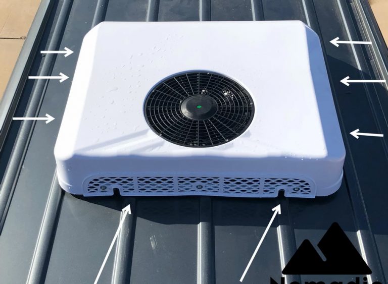 Energy Effecient 12 Volt DC Rooftop Air Conditioner For Van or RV