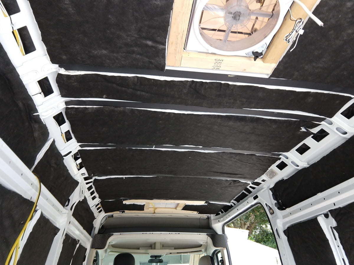 Van Build Tutorial: Sound Dampening Installation