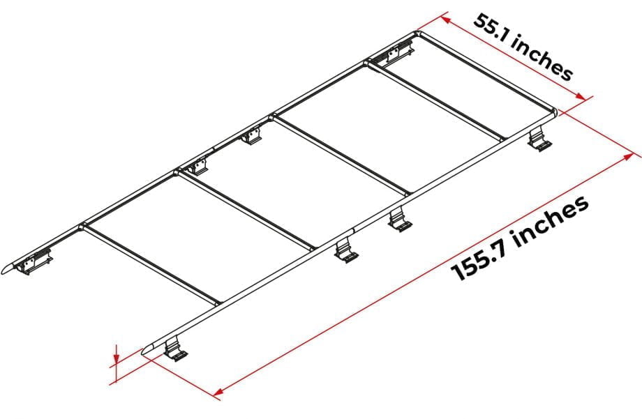 Fiamma Roof Rack - Ram Promaster
