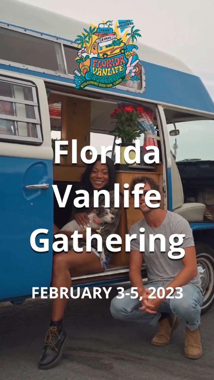 Join us  FEB 3-5, 2023 for 3 days of peace, love, and vans in the heart of beautiful central Florida.🏕 Vanlifers and nomads coming together to connect with each other, learn from vendors, interact with workshop leaders, and have fun in nature. 🌅🔸A weekend of fun in the sun for all ages🔸Music, laughter, campfires, product demos, van builder talks, educational workshops🔸Access to hiking, biking, kayaking, fishing, and more right from camp🔸Local craft beer and group potlucks🔸Dedicated section for rigs for saleThere are ticket options for rigs under 30’, over 30’, then campers, and add-on options for those wishing for electrical plug-ins and water.BUY YOUR TICKETS NOW! Limited camping spots!! Link in bio 📲Visit floridavanlife.com for more info.Follow @florida.vanlife for festival updates. Our full event schedule will be released as the event gets closer. 📣 ⁣.⁣.⁣.⁣.⁣.⁣#4wd #4x4 #4x4offroad #offroad #offroading #ontheroad #overland #overlanding #overlandlife #modernvanlifers #sprintervan #vanlife #vanlifeexplorers #vanlifeisawesome #vanlifejournal #vanliferscommunity✨