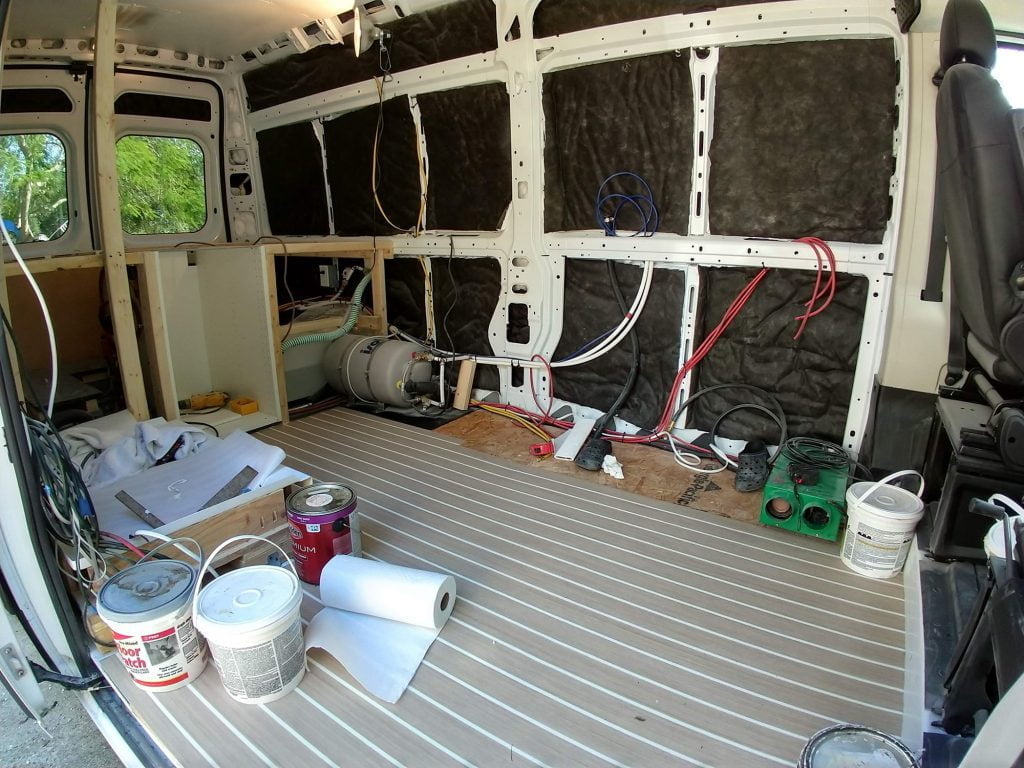 DIY Promaster Camper Van Blog and Materials
