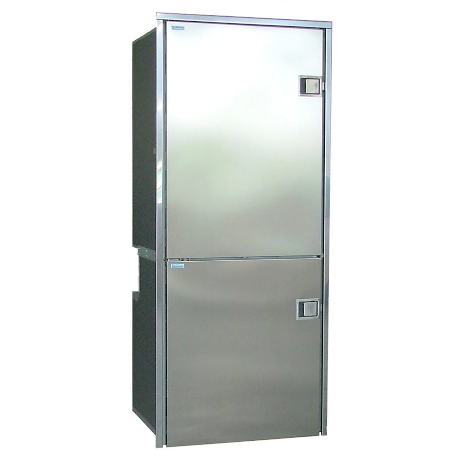 Isotherm Cruise 195 Combi Refrigerator / Freezer - 6.8 cu ft (Left Swing) - Stainless Steel