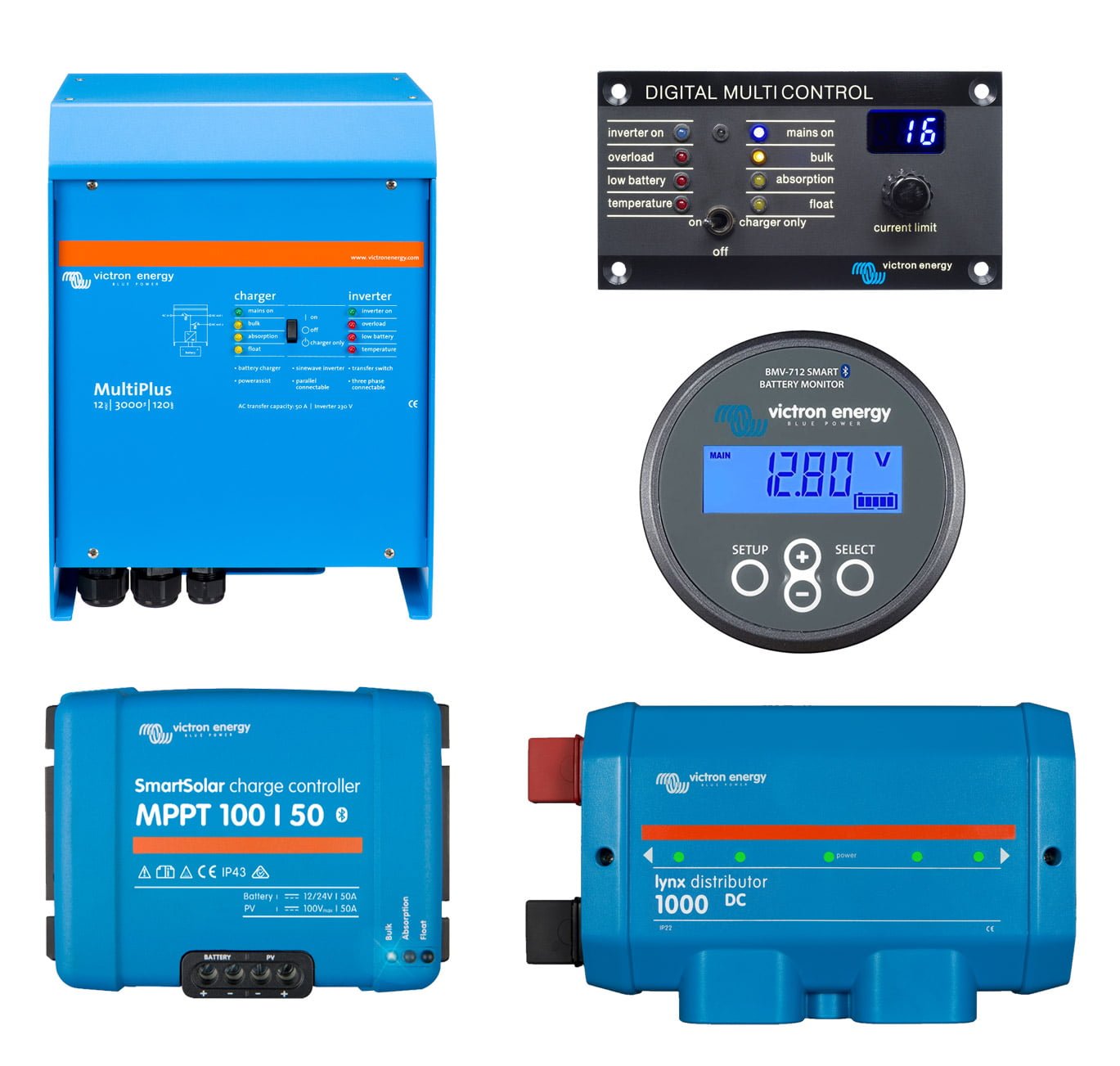 Dual Victron Multiplus 3000 3-Phase 50amp Power Issues