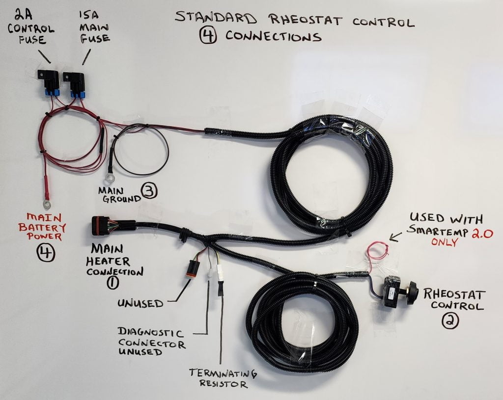 Webasto Air Top 2000 STC 12V Diesel Heater Kit with Controller