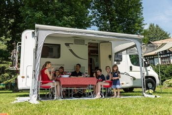 Store Fiamma F45L Blanc 5m Royal Grey Camping-cars Fourgons