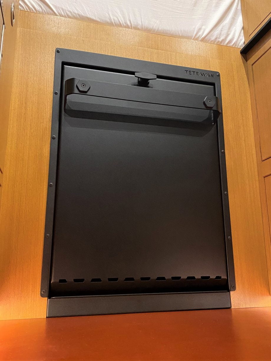 Tetravan Folding Shower 2.1 with Magnetic Shower Curtain