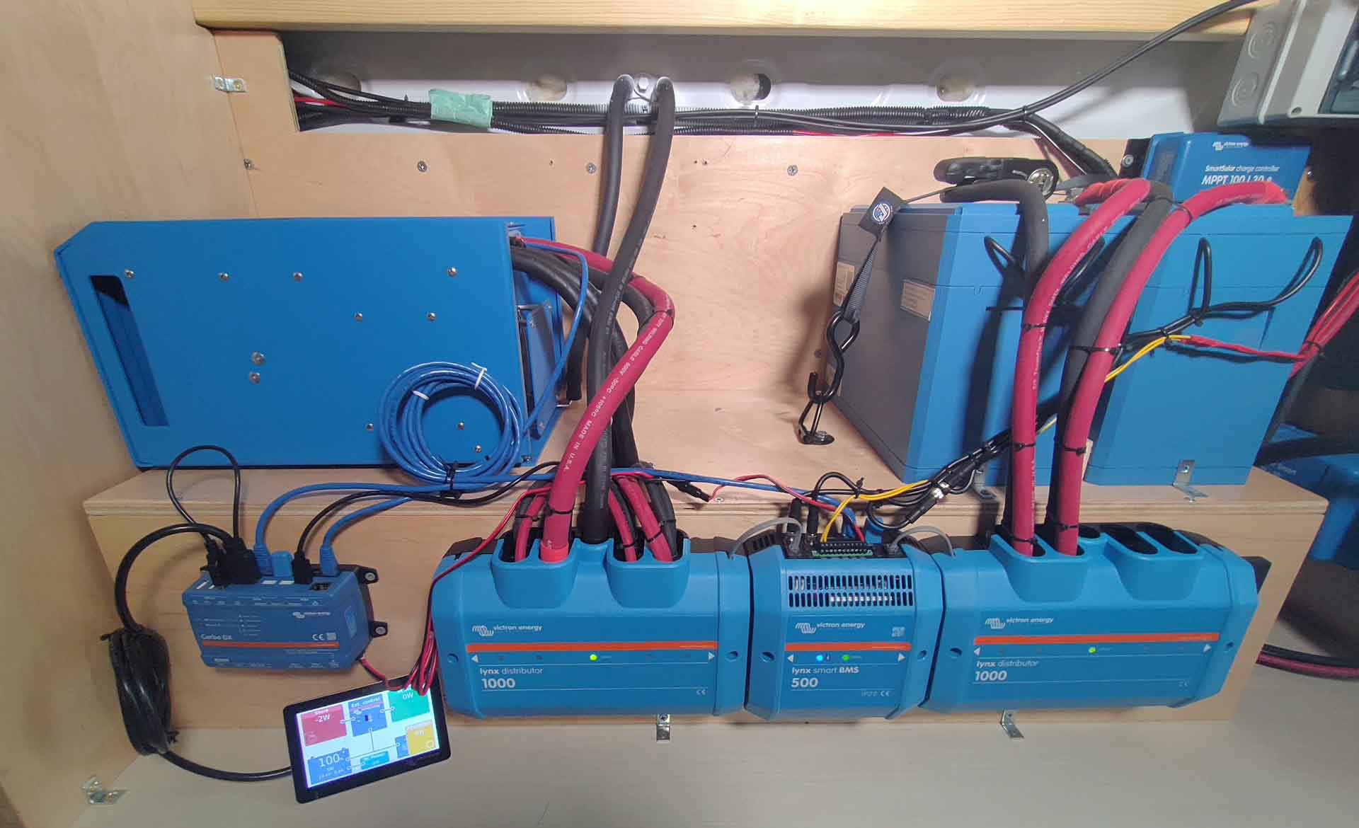 Free Camper Van Wiring Diagram - Victron Smart Lithium Batteries