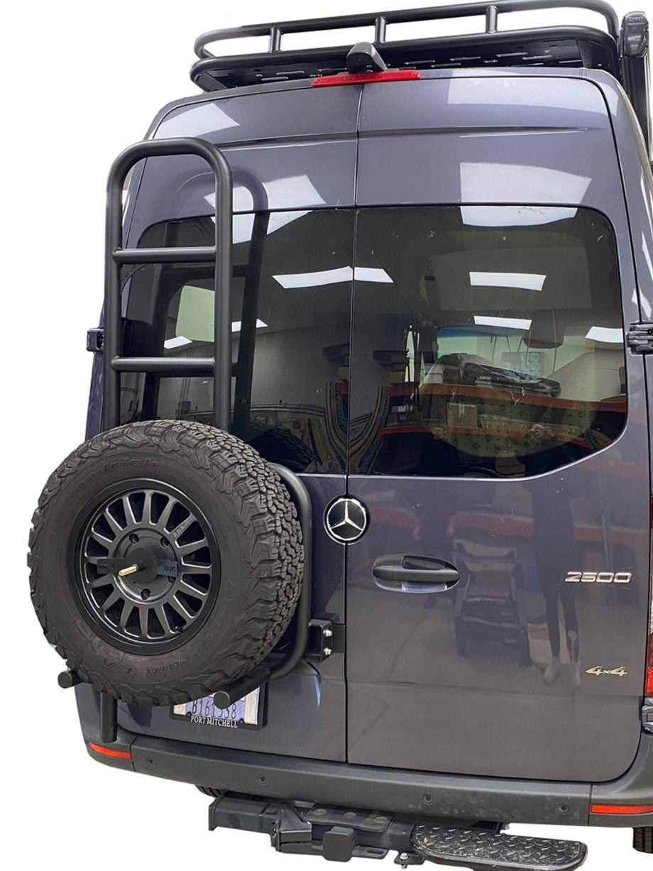 Rover Vans Ladder & Tire Carrier (Mercedes Sprinter)