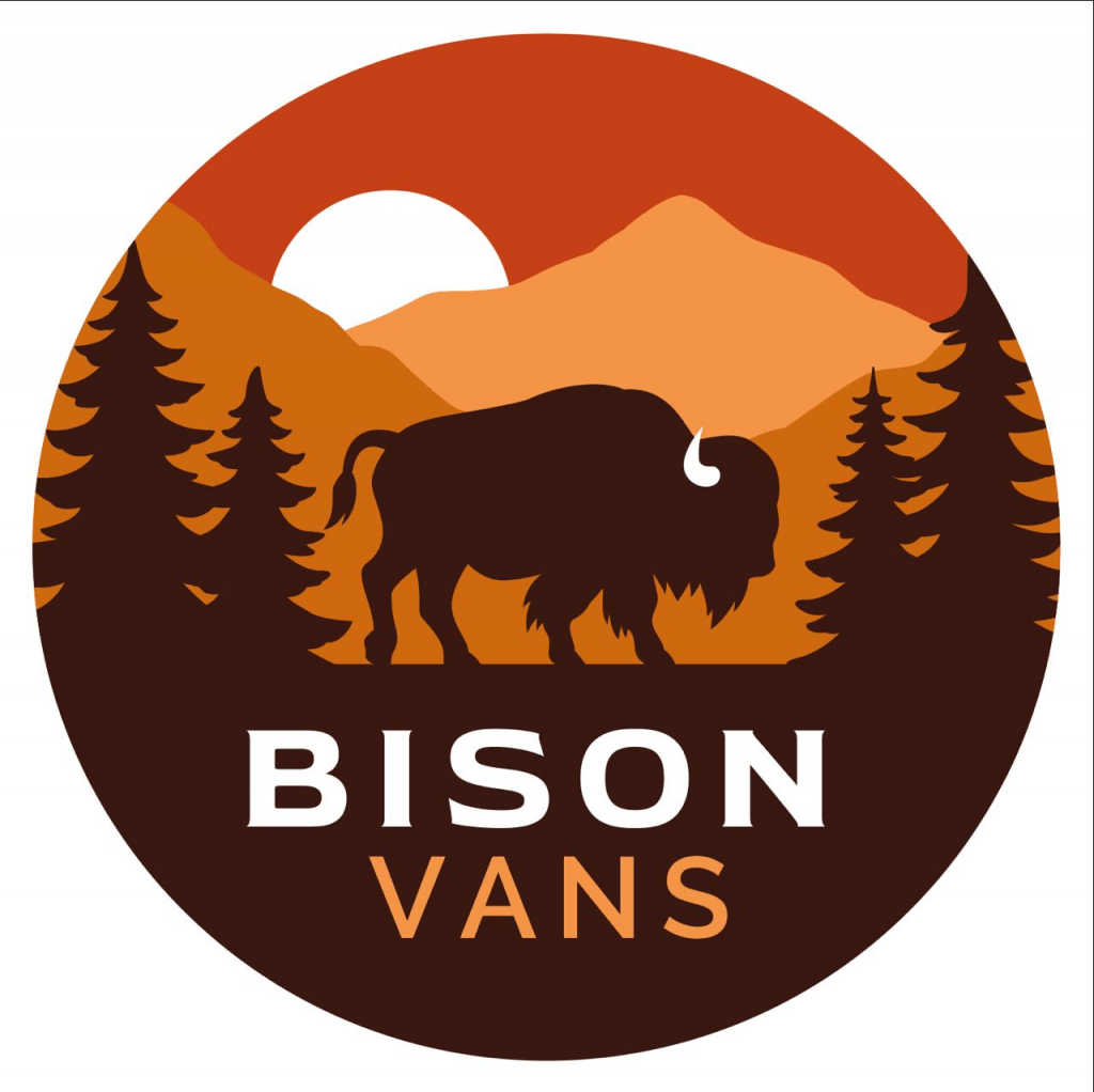 bison vans logo round color copy