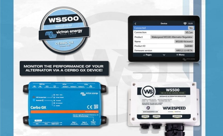 Wakespeed WS500 Pro Advanced Alternator Regulator (with Bluetooth)