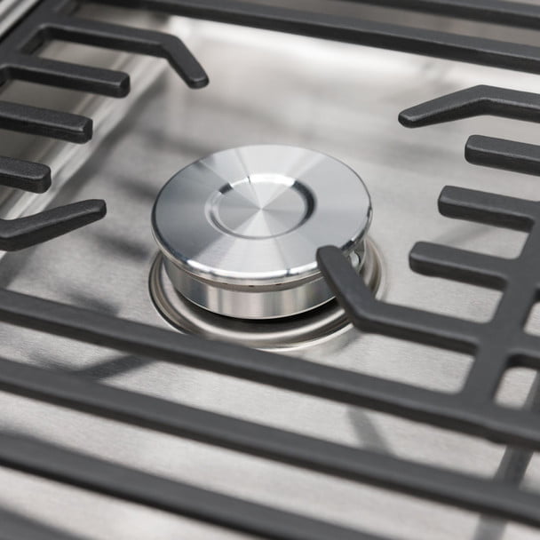 Dometic 50216G RV Stainless 2-Burner Propane Cooktop with Glass Cover