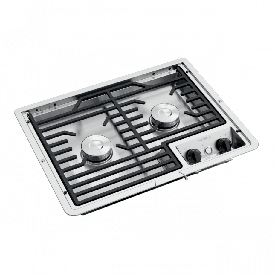 Dometic 2-Burner, Drop-In Propane Cooktop (D21-SEC)
